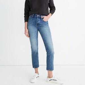 Madewell Stovepipe Jeans NWOT 27